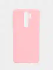 Розовый чехол для Xiaomi Redmi Note 8 Pro (Сяоми Редми Нот 8 Про / Ноут), прозрачный