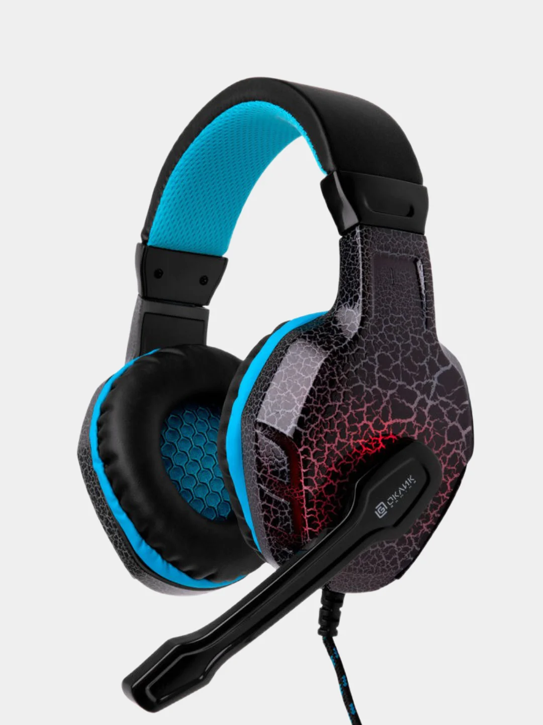 Наушники игровые Oklick HS-L400G ZEUS, компьютерные, с микрофоном