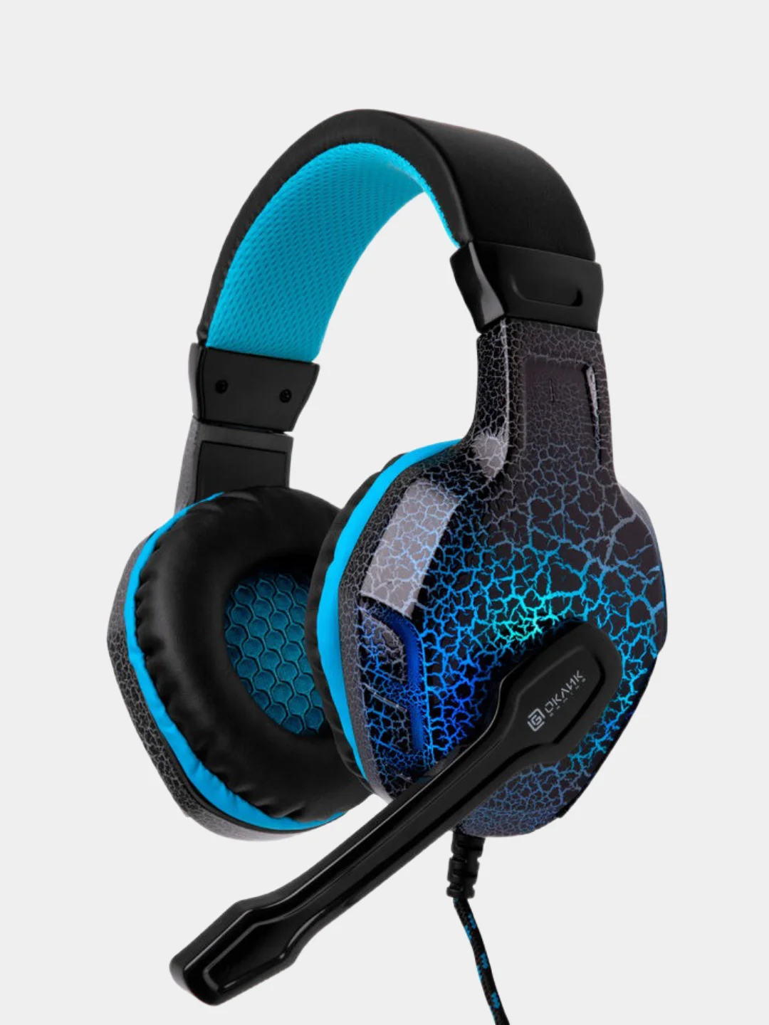 Наушники игровые Oklick HS-L400G ZEUS, компьютерные, с микрофоном