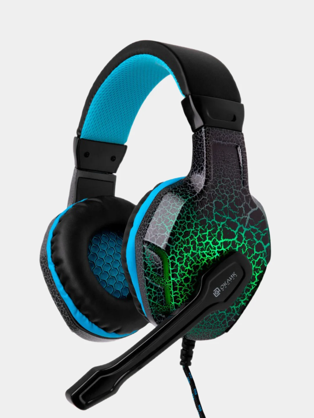 Наушники игровые Oklick HS-L400G ZEUS, компьютерные, с микрофоном