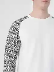 Белый джемпер мужской
