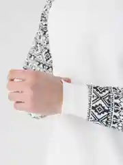 Белый джемпер мужской