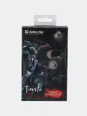 Наушники игровые Defender Tanto черный+серый, кабель 1,2 м