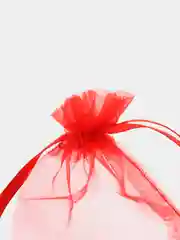 Алый подарочные мешочки для ювелирных украшений