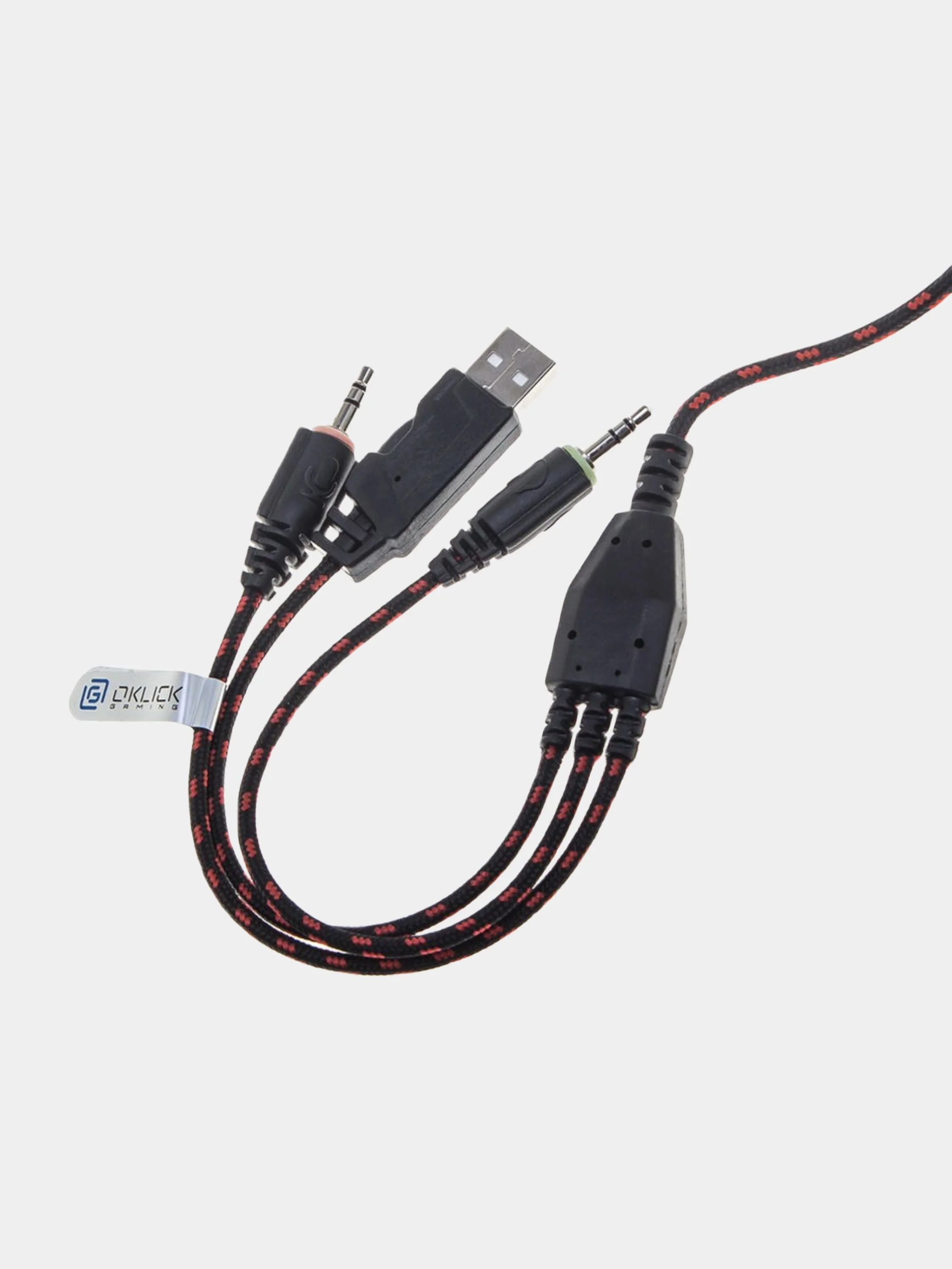 Наушники игровые Oklick HS-L500G TOXIC, с микрофоном