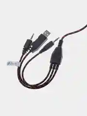 Наушники игровые Oklick HS-L500G TOXIC, с микрофоном