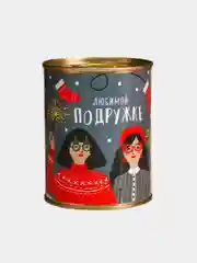 Носки в банке, женские. Подарок девушке