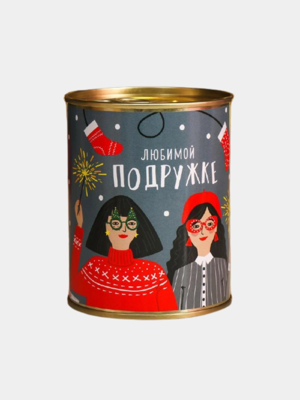 Носки в банке, женские. Подарок девушке