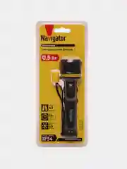 Фонарь ручной светодиодный Navigator NPT-R06-2AA, 0.5 Вт, LED 40 Лм, 40 м