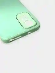 Бирюзовый чехол на Xiaomi Redmi Note 11 4G, Redmi Note 11S, пластиковый, глянцевый, под стекло