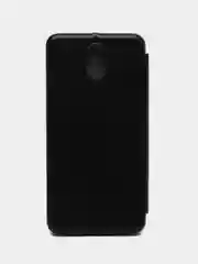 Черный чехол-книжка на Nokia 2.1, 3.1, 5.1 из экокожи, с карманом для карт
