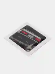 Серый 3d наклейки на телефон с тачками "JDM" drift, объёмные стикеры на телефон с машинками
