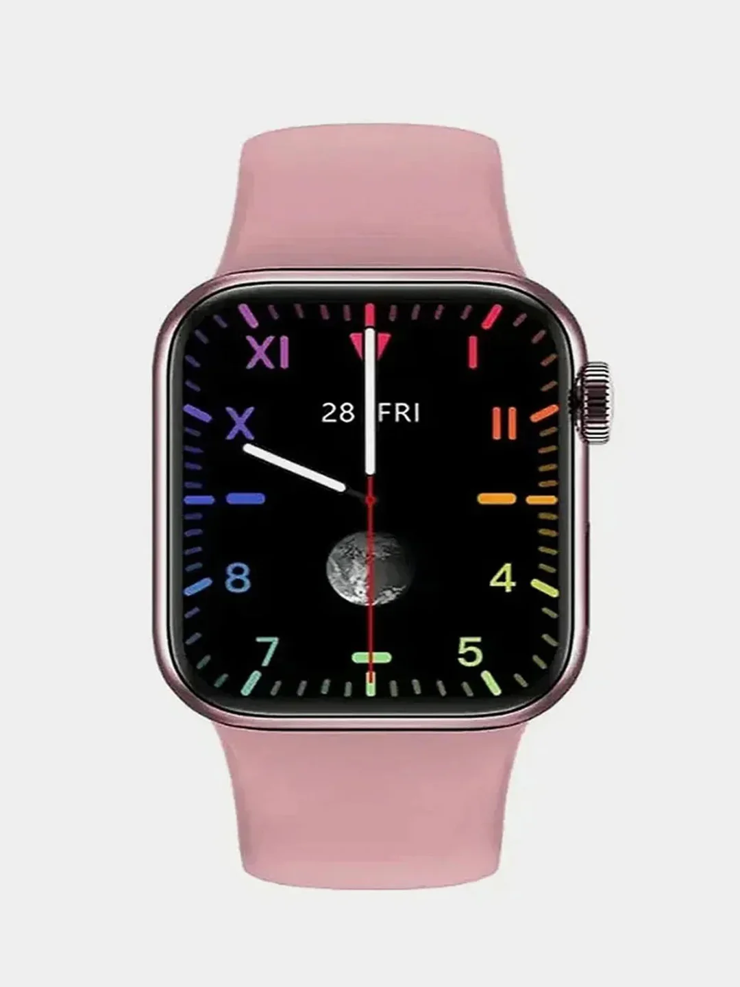 Розовый умные смарт-часы Smart Watch X8 PRO, 8 серия