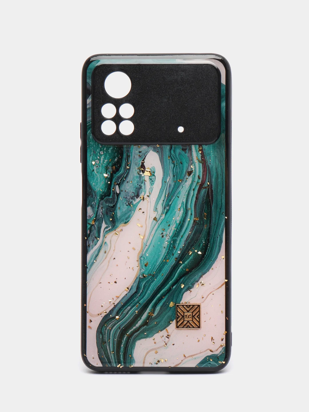 Тёмно-зелёный чехол для POCO X4 Pro 5G "DF"