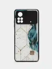 Белый чехол для POCO X4 Pro 5G "DF"