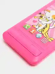 Розовый музыкальный телефон