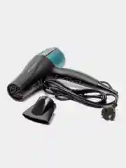 Фен Polaris PHD 2245Ti, черный/ зеленый