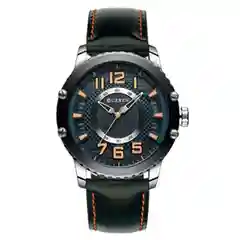 Черный мужские наручные часы Curren 8341 в подарочной упаковке