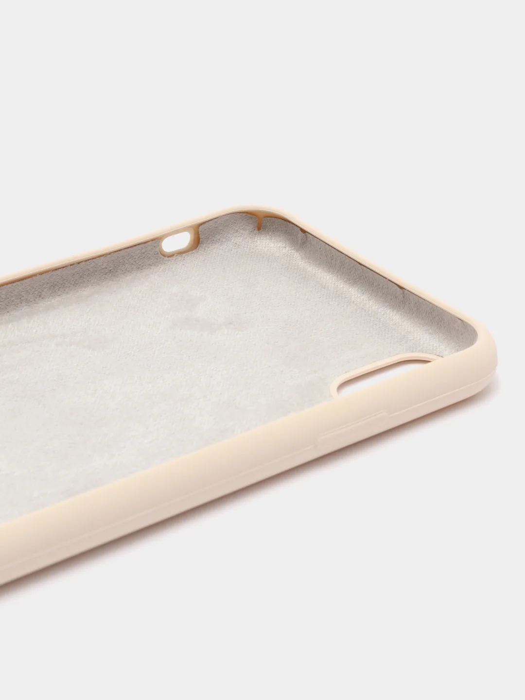 Слоновая кость чехол Silicone Case ( Чехол силиконовый ) для iPhone XS / XS MAX
