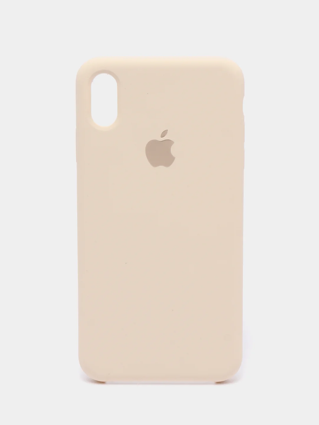 Слоновая кость чехол Silicone Case ( Чехол силиконовый ) для iPhone XS / XS MAX