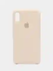 Слоновая кость чехол Silicone Case ( Чехол силиконовый ) для iPhone XS / XS MAX