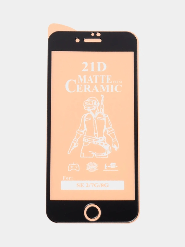 Жидкое гибкое стекло iPhone 11/XR, X/XS, 12/6.1, 11 Pro, 8/7 Plus, 8/7/SE, 6/6S матовое (айфон)