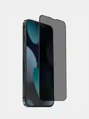 Черный защитное стекло "Антишпион", для iPhone (Айфон) 11/XR/12/13/14/15/XS/6/7/8/SE/Pro/Max/Plus/mini