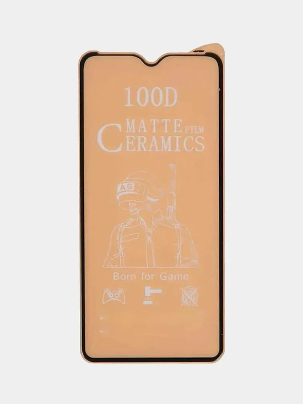 Защитное стекло, матовое, на Xiaomi Redmi 9, 9A, 9C, 10C, 12C, Poco M5, M5s, C40
