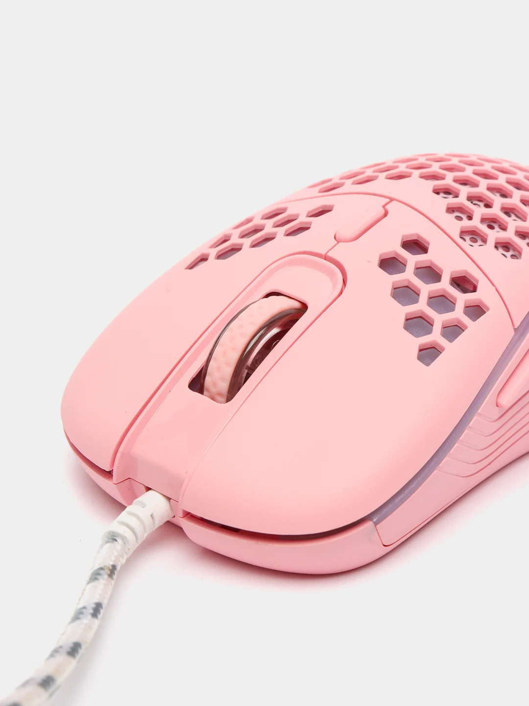 Розовый мышь компьютерная игровая с RGB подсветкой, FX-88