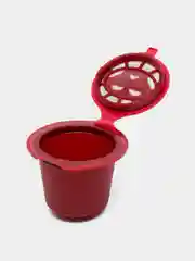 Красный многоразовая кофейная капсула для кофемашины Nespresso
