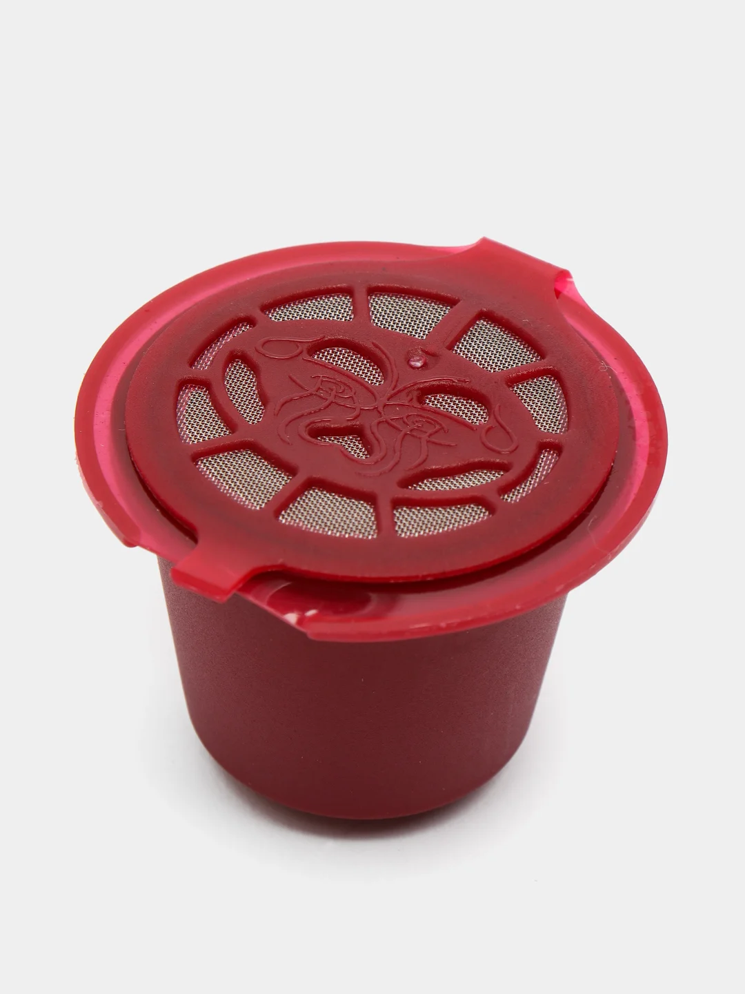 Красный многоразовая кофейная капсула для кофемашины Nespresso