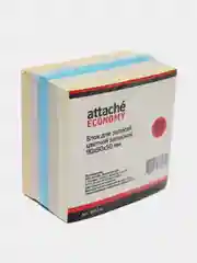 Блок для записей Attache Economy, 90x90x50мм, разноцветный