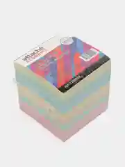 Блок для записей Attache Economy, 80x80x80мм, разноцветный