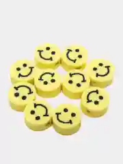 Желтый бусины из полимерной глины