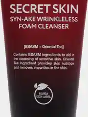 Антивозрастная пенка для умывания Secret Skin Syn-Ake Wrinkleless Foam Cleanser, 100 мл