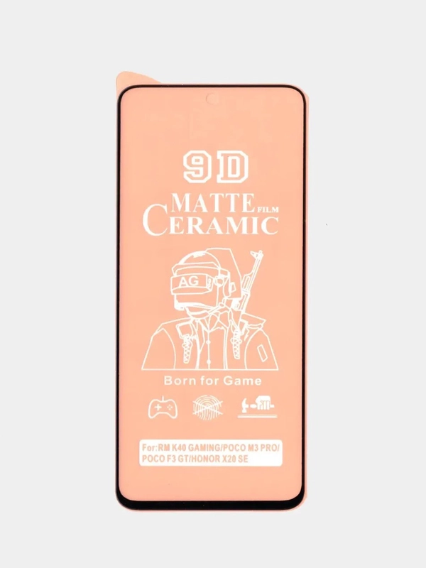 Защитная пленка Ceramics Xiaomi Redmi K40 / Poco M3 Pro / Poco F3 GT / Honor X20 SE