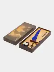 Синий подарочный набор для каллиграфии