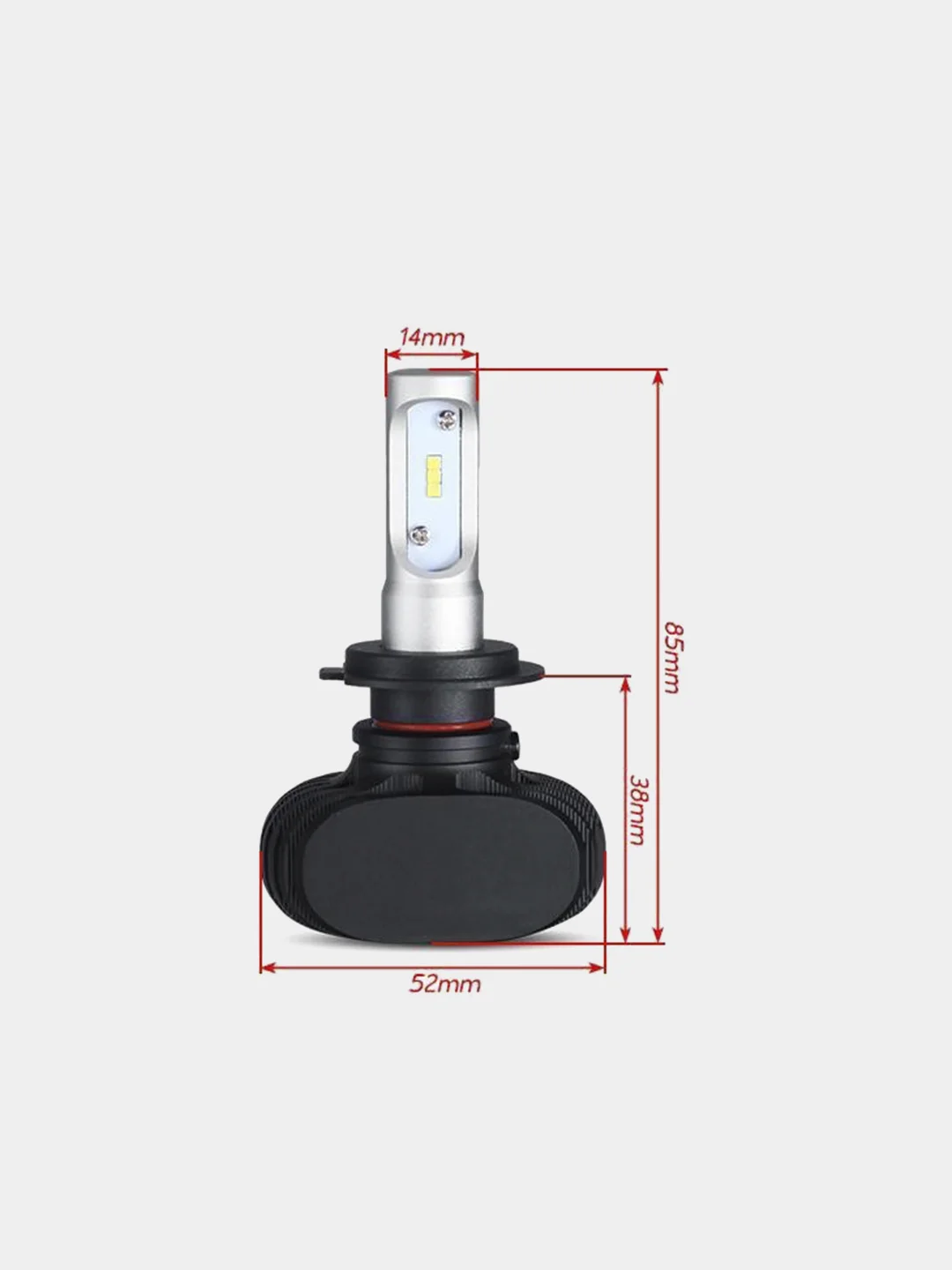 Белый светодиодные LED лампы автомобильные S1, H4, H1, H3, H7