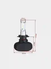 Белый светодиодные LED лампы автомобильные S1, H4, H1, H3, H7
