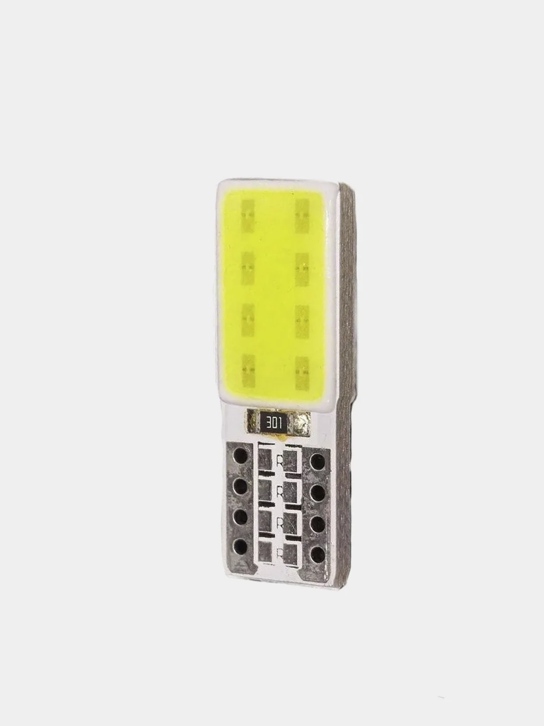 Белый габаритные автомобильные лампы, T10 W5W COB LED T10 COB DC, 12 В