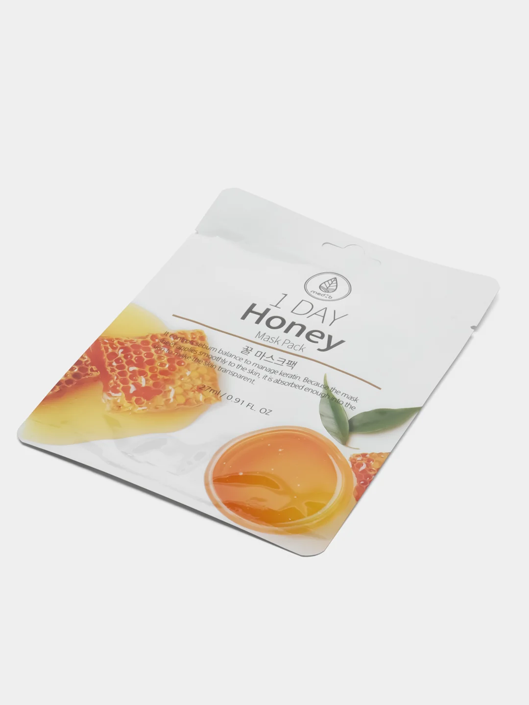 Тканевая маска с мёдом MedB 1 Day Honey Mask Pack
