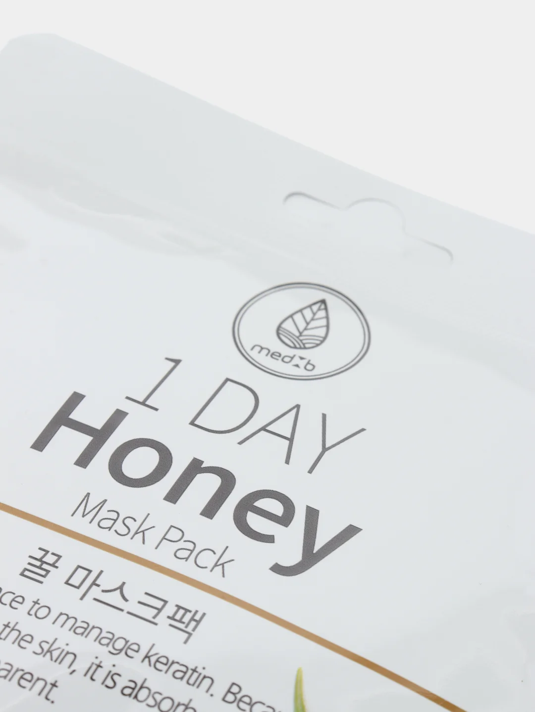 Тканевая маска с мёдом MedB 1 Day Honey Mask Pack