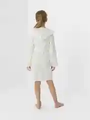 Молочный халат детский Утенок из легкой махры