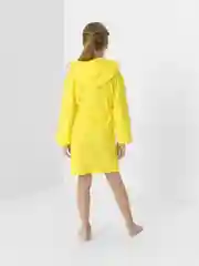 Лимонный халат детский Утенок из легкой махры