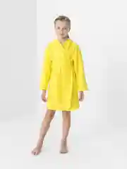Лимонный халат детский Утенок из легкой махры