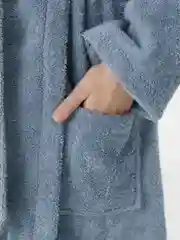 Розовый халат детский,  махровый, хлопок