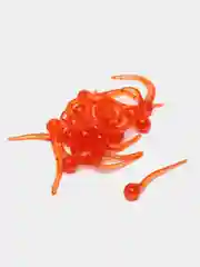 Красный силиконовая приманка. FishКонтакт головастик