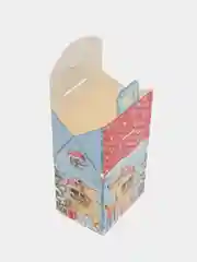 Новогодняя коробка "Акварельная серия. Домик малый", 9,1 х 7 х 15,7 см