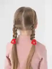 Красный резинки для волос