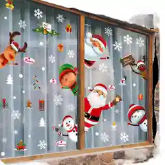 Декоративные наклейки на окна